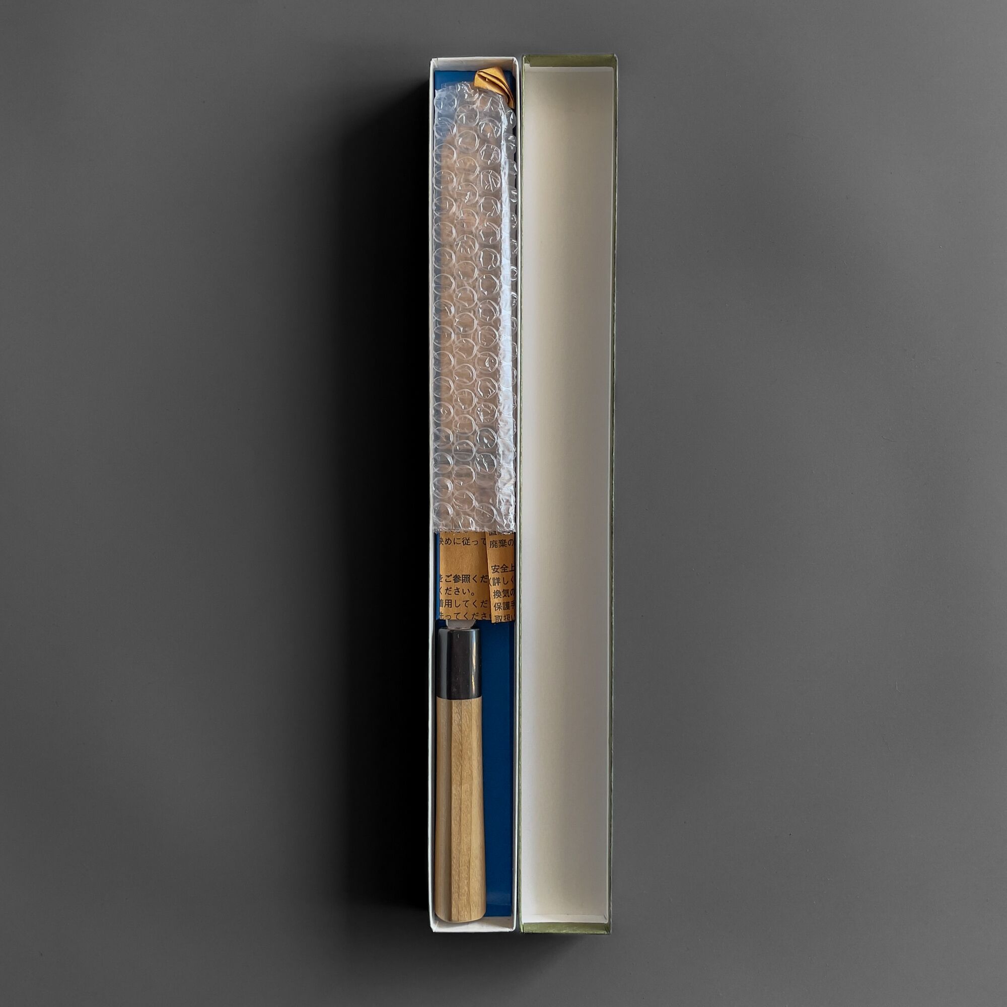 Cuchillo Japonés Yanagiba Acero Shirogami 240mm ZenPou