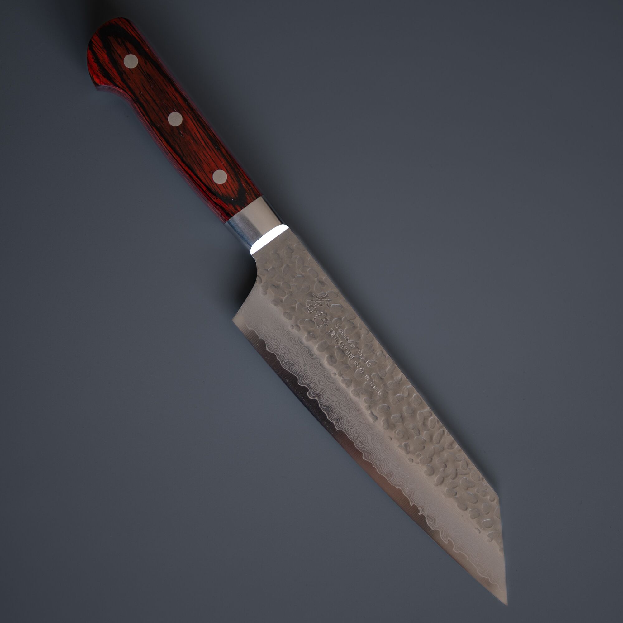 Cuchillo Japonés Kiritsuke Acero VG10 Damasco Sakai Takayuki 190mm