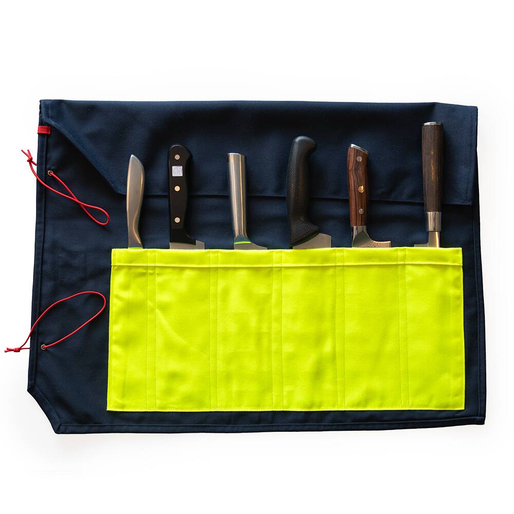 Estuche Azul / Verde Fluor