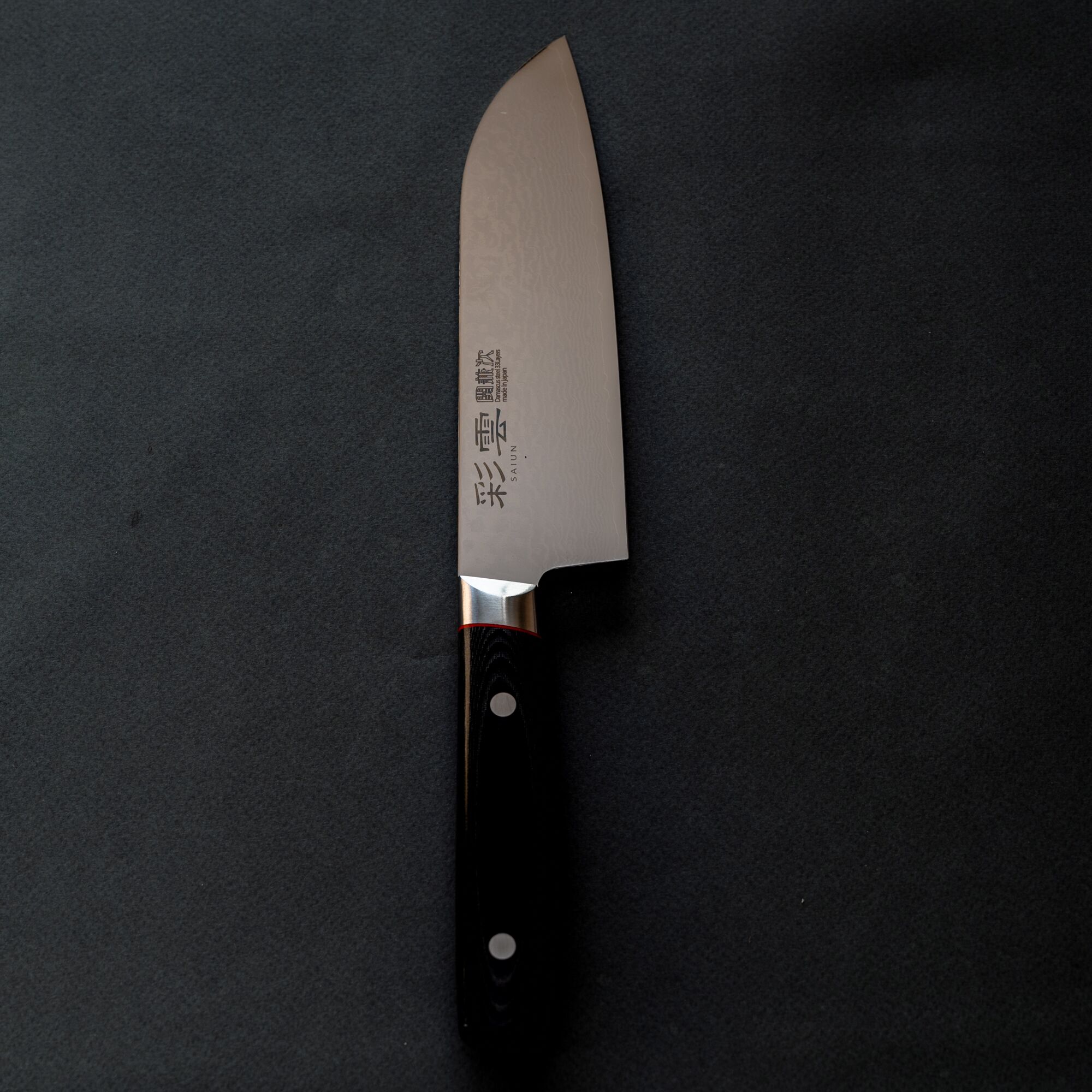 Santoku Damasco Saiun 170mm