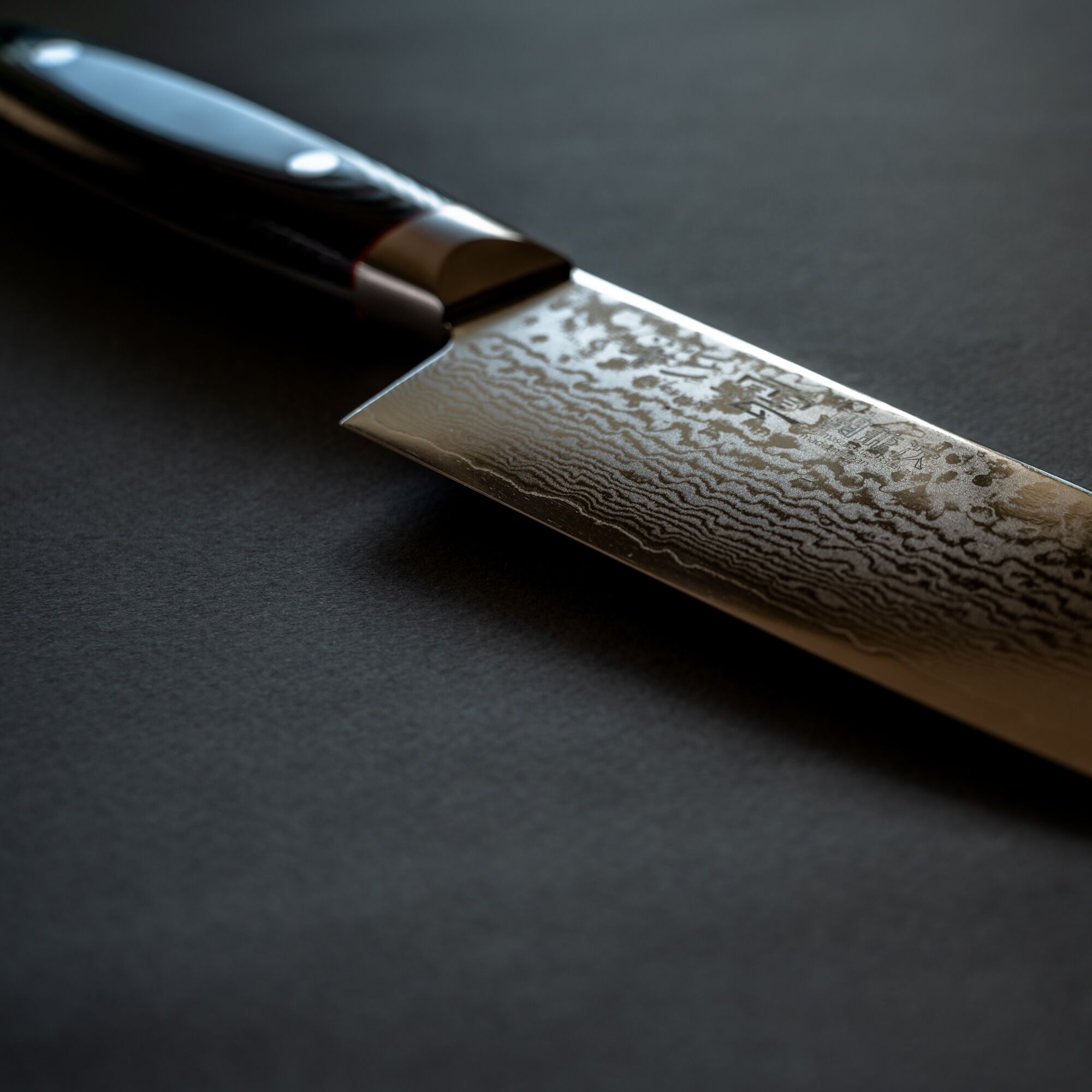 Santoku Damasco Saiun 170mm
