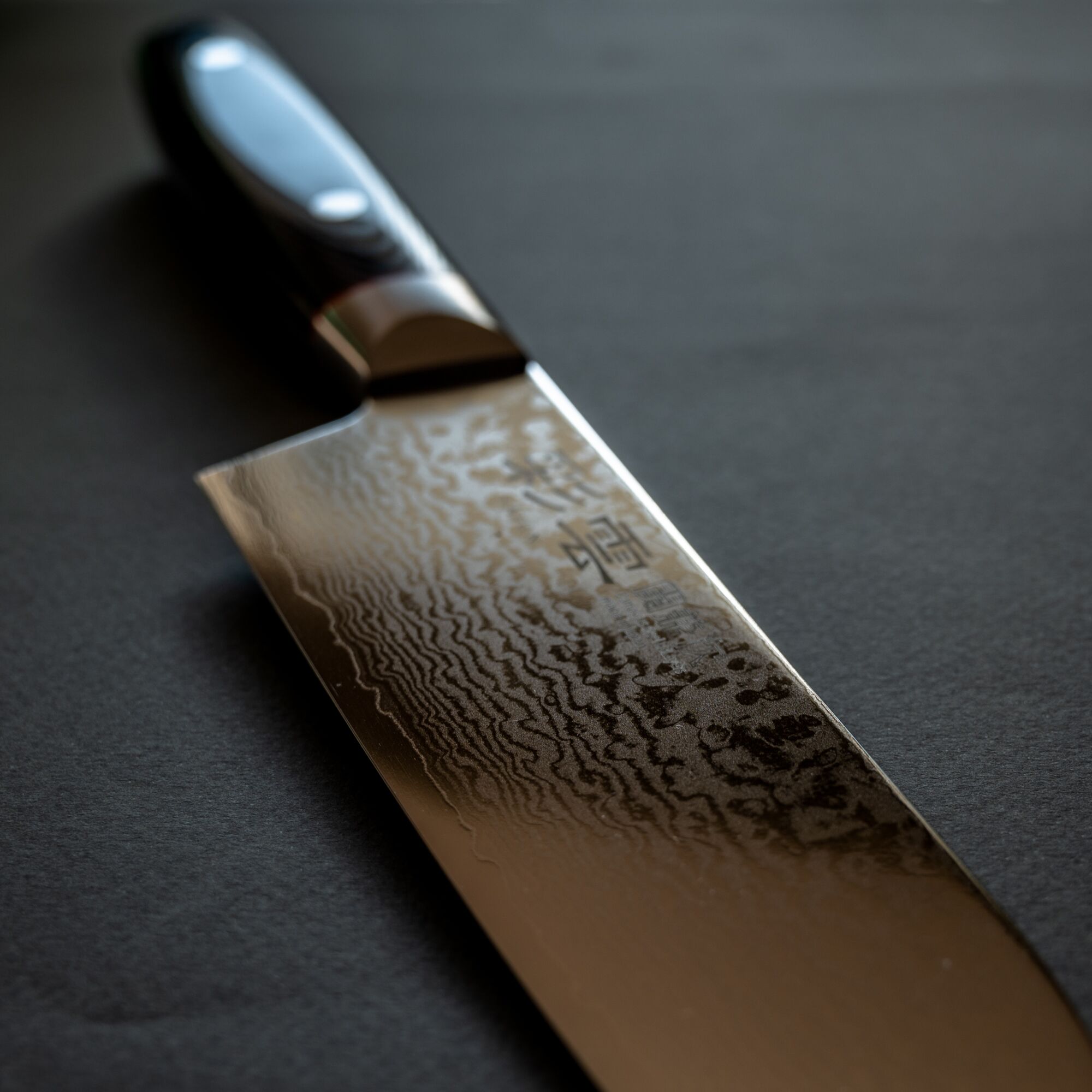Santoku Damasco Saiun 170mm