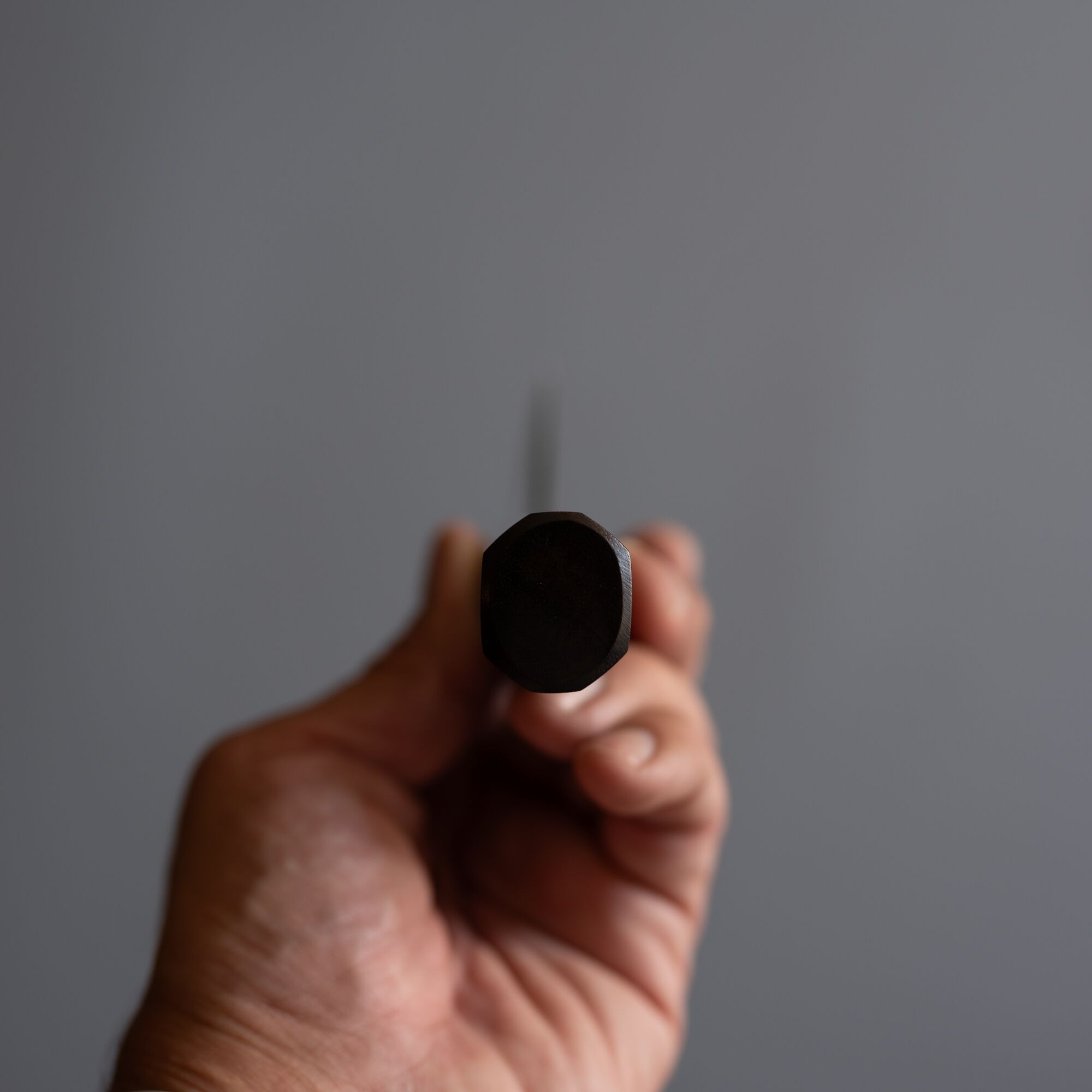 Black Santoku Muneishi Aogami#2 170mm